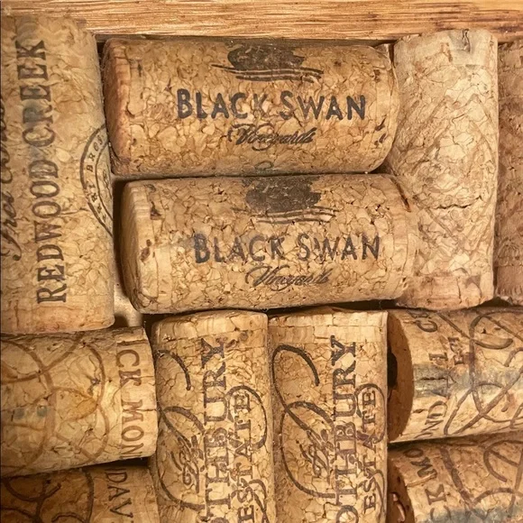 Handcrafted by Papa’s Toys Wooden Cork Display Trivet Reclaimed Cork Pad Frame - Picture 2 of 10